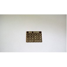 CLANSMAN MOD RECORD DECAL ALLOY